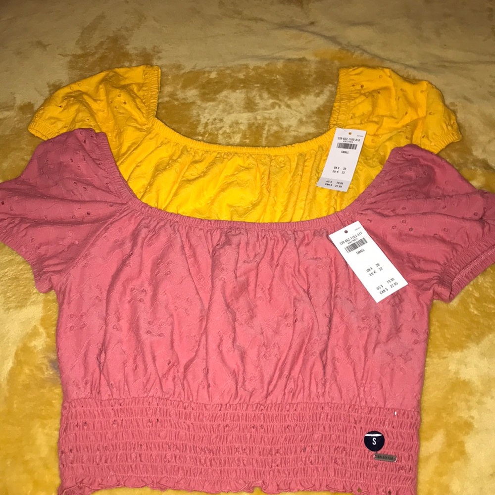 Hollister off the shoulder blouse